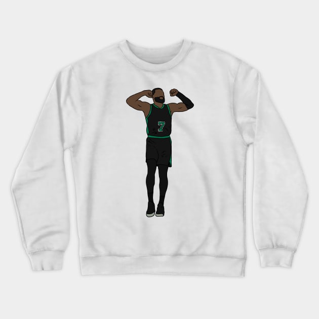 Jaylen Brown Flex Crewneck Sweatshirt by rattraptees